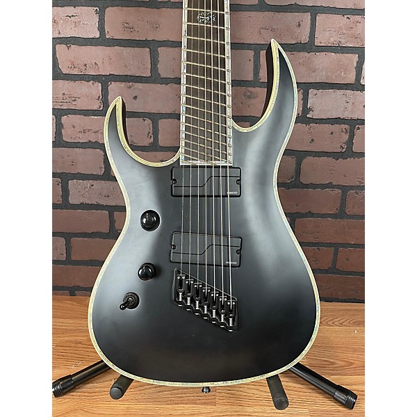 Used B.C. Rich Used B.C. Rich SHREDZILLA PROPHECY 7STR LH Matte Black Solid Body Electric Guitar