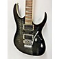 Used Ibanez Used Ibanez RG4EX1 Trans Black Solid Body Electric Guitar