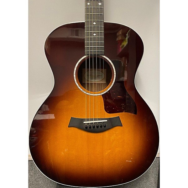 Used Taylor 214E SB DLX Acoustic Electric Guitar