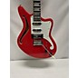 Used D'Angelico Used D'Angelico Premier Series Fiesta Red Solid Body Electric Guitar