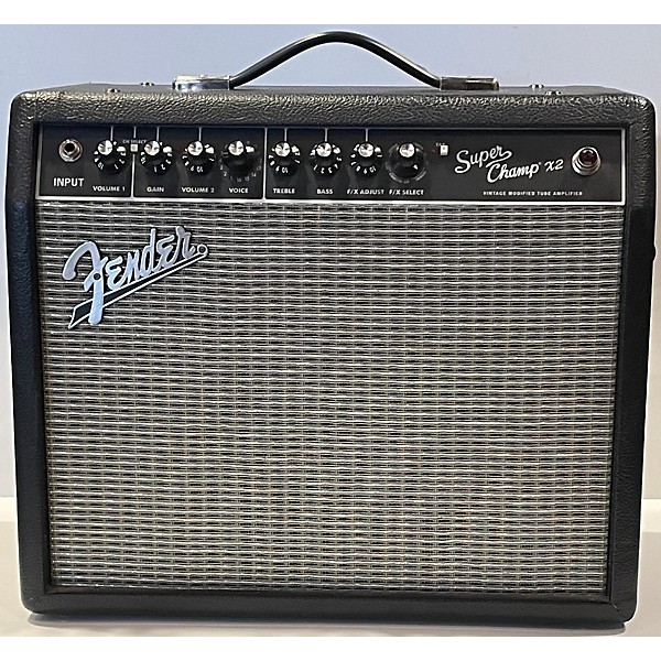 Used Fender Super Champ X2 15W 1x10 Tube Guitar Combo Amp Guitar Center