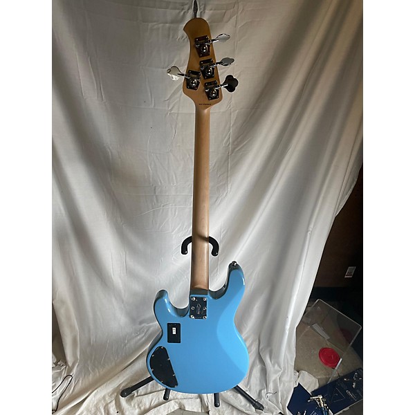 Used Sterling by Music Man Used Sterling By Music Man StingRay Ray4HH CHOPPER BLUE Electric Bass Guitar