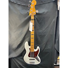 Used Fender Used Fender American Ultra Jazz Bass V Artic Pearl Electric Bass Guitar