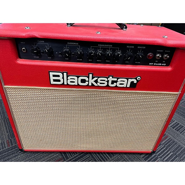 Used Blackstar HT Club 40 Special Edition Red Tube Guitar Combo Amp