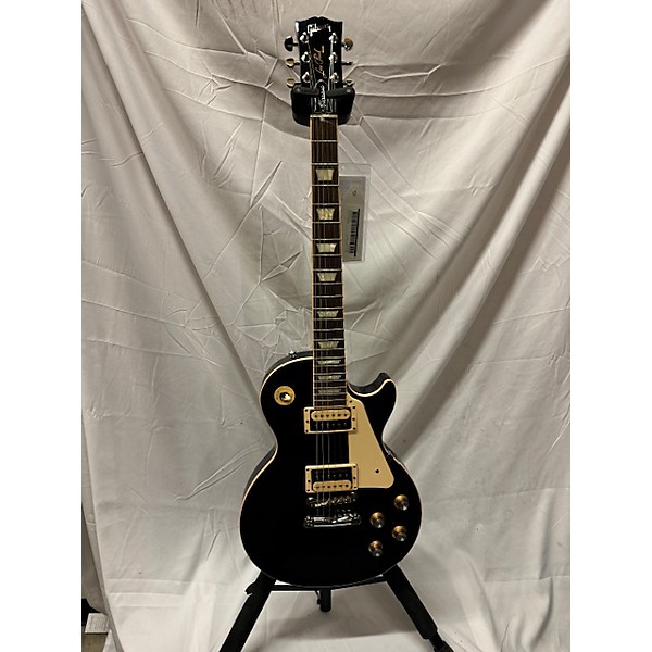 Used Gibson Used Gibson Les Paul Classic Ebony Solid Body Electric Guitar