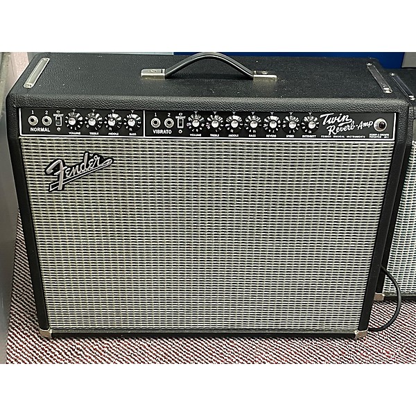 Used Fender Used Fender 1965 Reissue Twin Reverb 85W 2x12 Tube Guitar Combo Amp