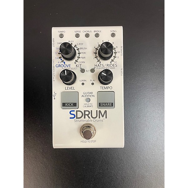 Used DigiTech SDRUM Auto-Drummer Pedal