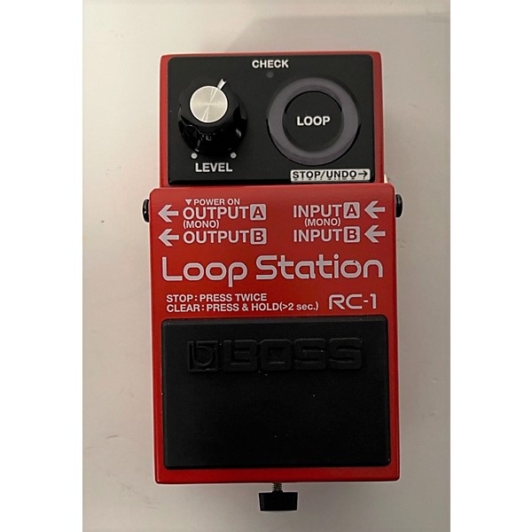 Used BOSS Used BOSS RC1 Loop Station Pedal