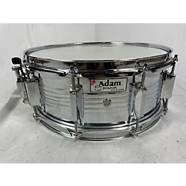 Used Adam Percussion Used Adam Percussion 5X14 Adam Percussion 5x14 Snare Drum Drum Chrome Silver