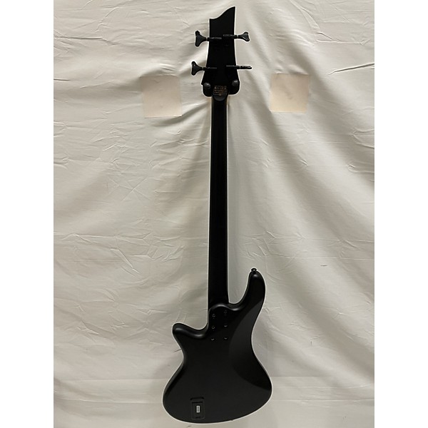 Used Schecter Guitar Research Used Schecter Guitar Research Stealth-4 Flat Black Electric Bass Guitar