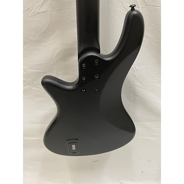 Used Schecter Guitar Research Used Schecter Guitar Research Stealth-4 Flat Black Electric Bass Guitar