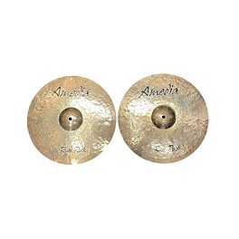 Used Amedia Used Amedia 14in Raw Rock Hi Hat Cymbal