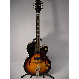 Used Gretsch Guitars Used Gretsch Guitars G2420 Streamliner Aged Brooklyn Burst Hollow Body Electric Guitar