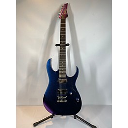 Used Ibanez Used 2023 Ibanez GRG121SPBMC Blue Metallic Chameleon Solid Body Electric Guitar