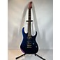 Used Ibanez Used 2023 Ibanez GRG121SPBMC Blue Metallic Chameleon Solid Body Electric Guitar thumbnail