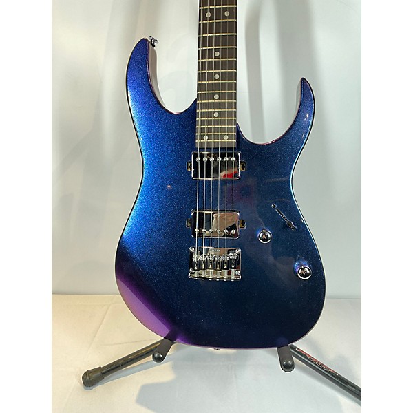 Used Ibanez Used 2023 Ibanez GRG121SPBMC Blue Metallic Chameleon Solid Body Electric Guitar