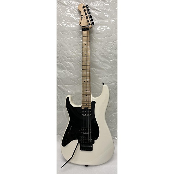 Used Charvel Used 2021 Charvel Pro-Mod So-Cal Style 1 HH M LH Snow White Solid Body Electric Guitar