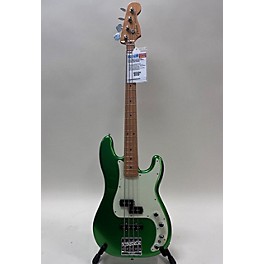 Used Fender Used Fender Player Plus Active Precision Bass Green Electric Bass Guitar