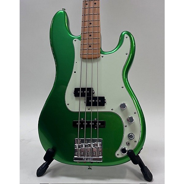 Used Fender Used Fender Player Plus Active Precision Bass Green Electric Bass Guitar