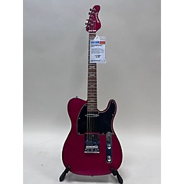 Used Southern Belle Used Southern Belle T-style Pink Solid Body Electric Guitar