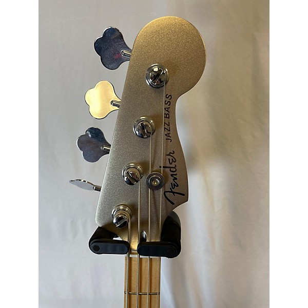 Used Used Fender Player Jazz Bass 75th Anniversary Diamond Silver Electric Bass Guitar