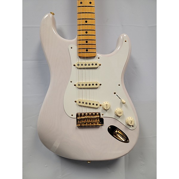 Used Fender Used Fender LTD ED AM ORIG 50S STRATOCASTER See Through Blonde Solid Body Electric Guitar