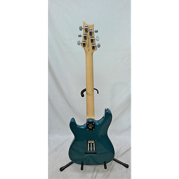 Used PRS Used PRS SE Silver Sky Teal Solid Body Electric Guitar