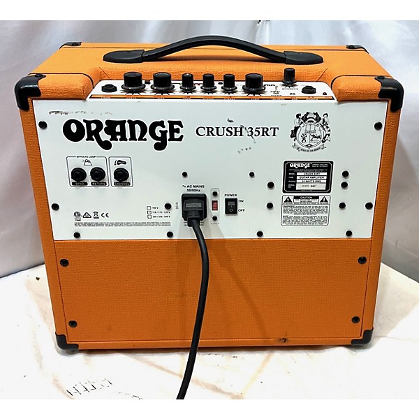 Used Orange Amplifiers Used Orange Amplifiers Crush 35RT Guitar Combo Amp