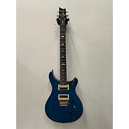 Used PRS Used PRS CM25 SE Custom 24 Trans Blue Solid Body Electric Guitar