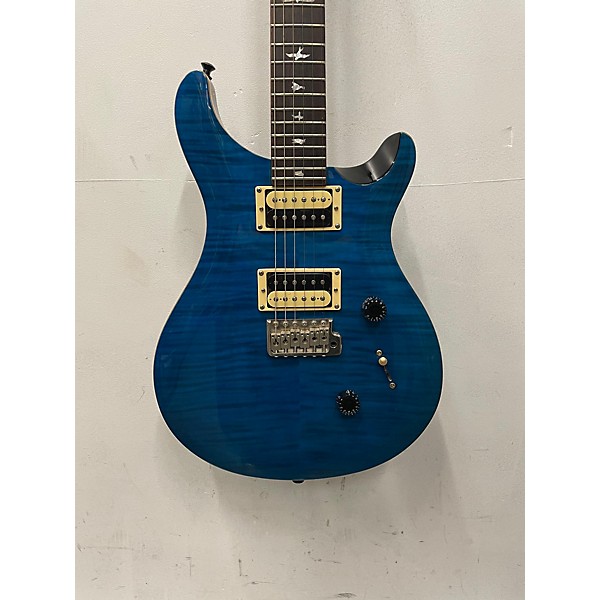 Used PRS Used PRS CM25 SE Custom 24 Trans Blue Solid Body Electric Guitar