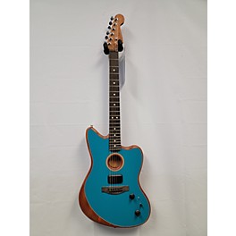 Used Fender Used Fender Acoustasonic Jazzmaster Ocean Turquoise Acoustic Electric Guitar