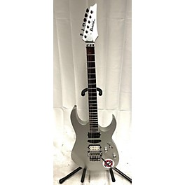 Used Ibanez Used Ibanez RG2570E Silver Solid Body Electric Guitar