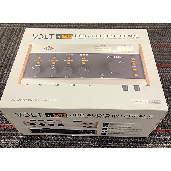 Used Universal Audio VOLT 4 76P Audio Interface