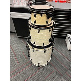 Used Orange County Drum & Percussion Used Orange County Drum & Percussion 3 piece Venice Series MARINE WHITE Drum Kit