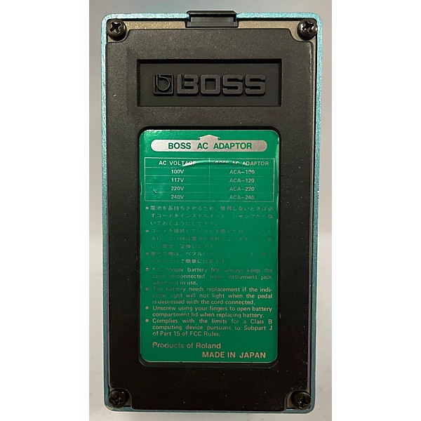 Vintage BOSS 1986 CE3 Chorus Effect Pedal