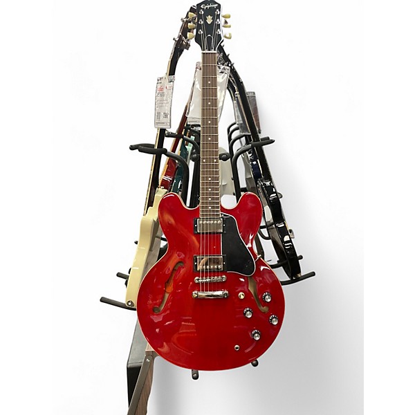 Used Epiphone ES339 Candy Apple Red Hollow Body Electric Guitar