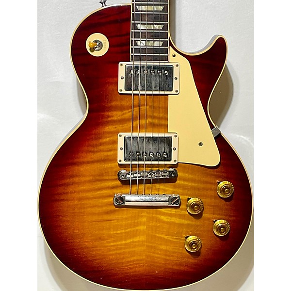 Used Gibson Used 2021 Gibson 1959 Reissue Murphy Aged Les Paul Heritage Cherry Sunburst Solid Body Electric Guitar