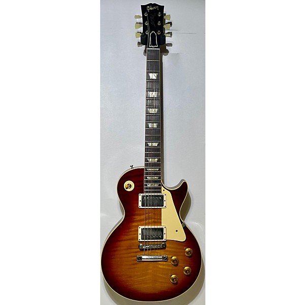 Used Gibson Used 2021 Gibson 1959 Reissue Murphy Aged Les Paul Heritage Cherry Sunburst Solid Body Electric Guitar