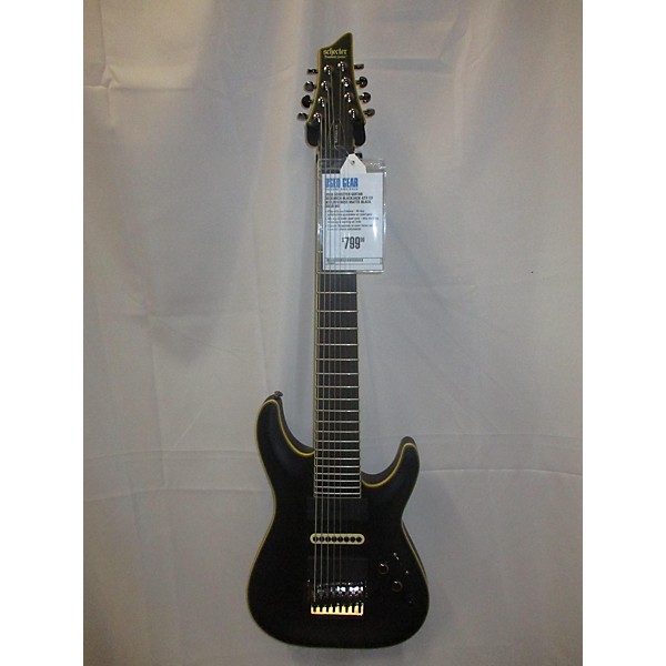 Used Schecter Guitar Research Used Schecter Guitar Research Blackjack ATX C8 W/floyd Rose Matte Black Solid Body Electric ...