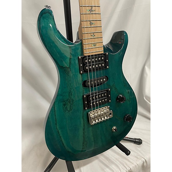 Used PRS Used PRS Swamp Ash Special Iri Blue Solid Body Electric Guitar