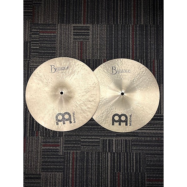 Used MEINL Used MEINL 13in Byzance Medium Hi Hat Pair Cymbal