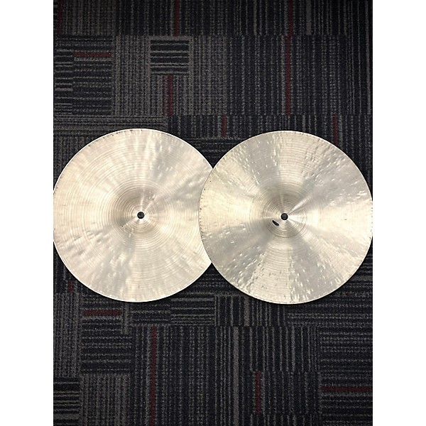 Used MEINL Used MEINL 13in Byzance Medium Hi Hat Pair Cymbal