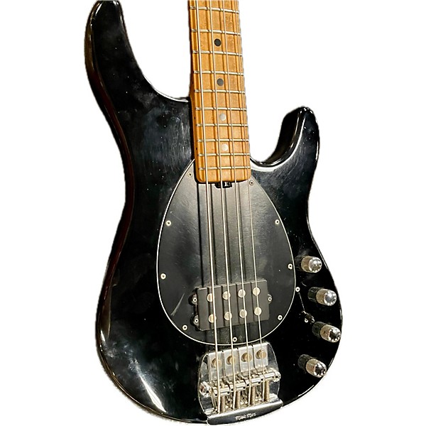 Used Ernie Ball Music Man Used Ernie Ball Music Man Sterling 4 String Black Electric Bass Guitar