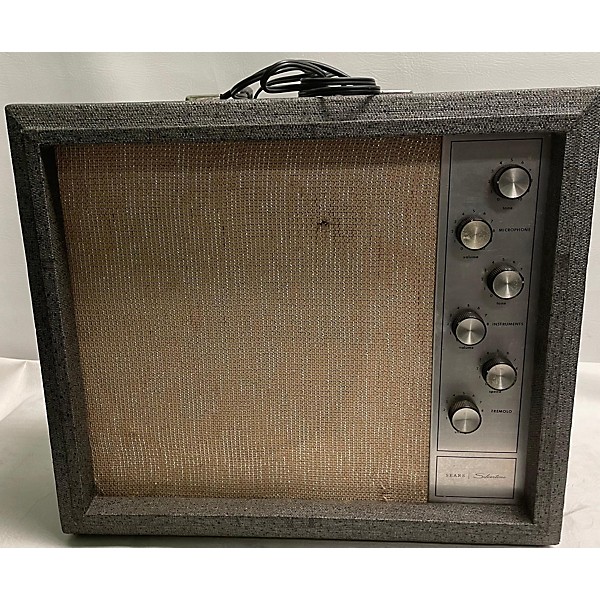 Vintage Silvertone 1960s 1482 Tube Guitar Combo Amp