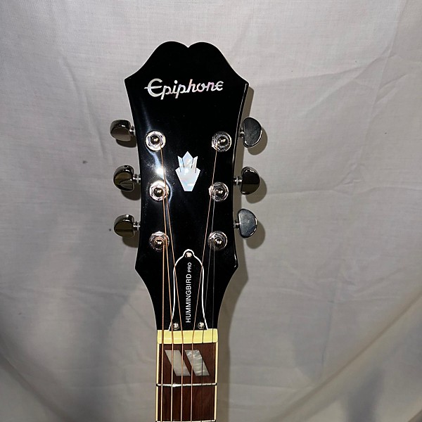 Used Epiphone Hummingbird Pro Acoustic Electric Guitar