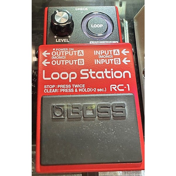 Used BOSS RC1 Loop Station Pedal