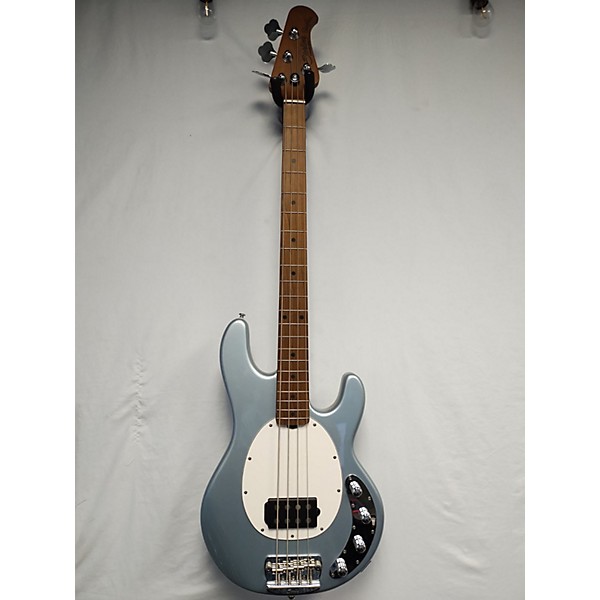 Used Sterling by Music Man Used 2020s Sterling By Music Man Ray34 Blue Electric Bass Guitar