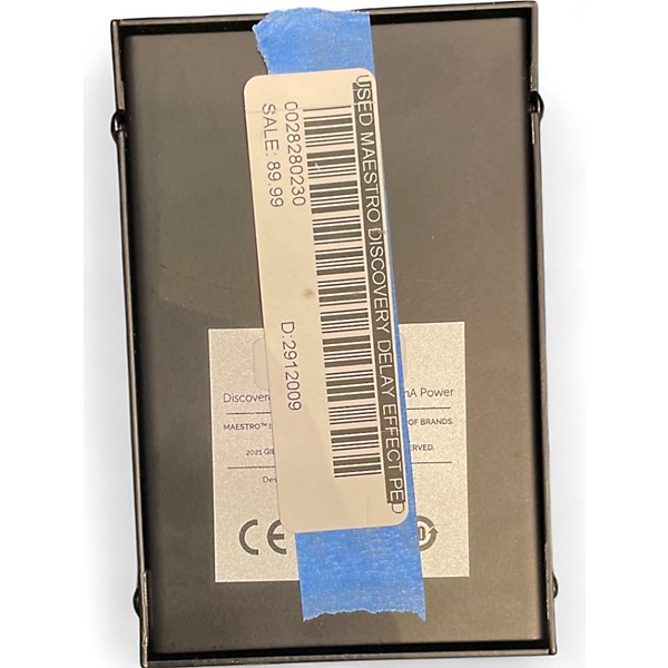 Used Maestro Discoverer Delay Effect Pedal