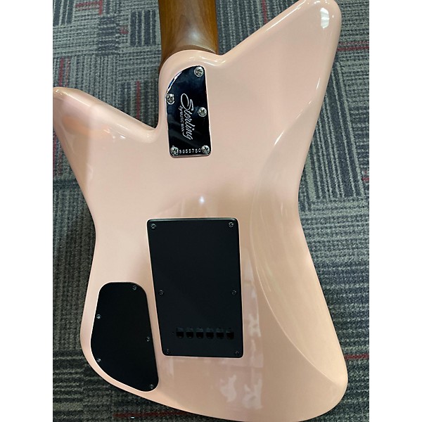 Used Sterling by Music Man Used Sterling By Music Man MARIPOSA Pink Solid Body Electric Guitar