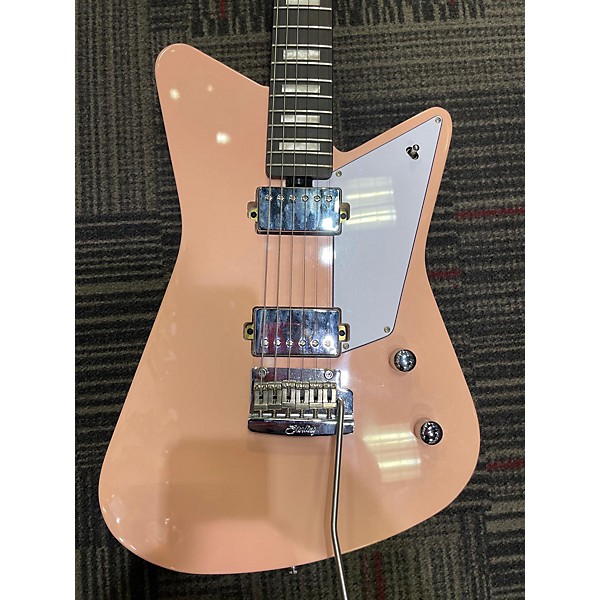 Used Sterling by Music Man Used Sterling By Music Man MARIPOSA Pink Solid Body Electric Guitar